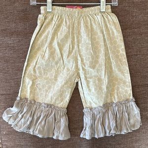 Green Chicken Wire Capris 3T